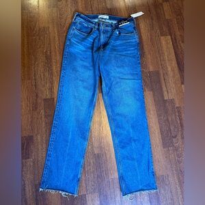 Abercrombie High Rise 90s Straight Leg Jeans